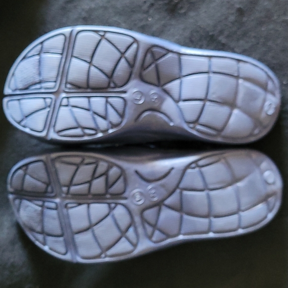 3 for$30  Comfy navy blue/yellow accents unisex sandals - Picture 3 of 4